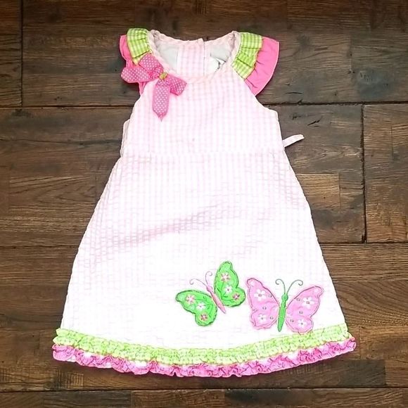 Girls 2T Rare Editions Spring Dress - Picture 1 of 4